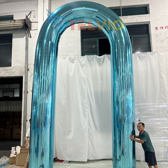 Elevate Events with the Inflatable Mirror Arch